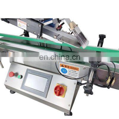 10mm Desktop Auto Sticker Machine Boxes Card Square Bottles Caps Flat Labeling Machine photo-5