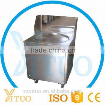 New Design Popular Ice Cream Cold Plate Machine,Cold Stone Marble Slab Top Flat Pan Fried Ice Cream Machine photo-6