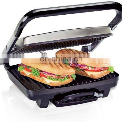 Indoor Non Stick Versatile Removable Drip Tray 4 Slice Grill Sandwich Panini Maker