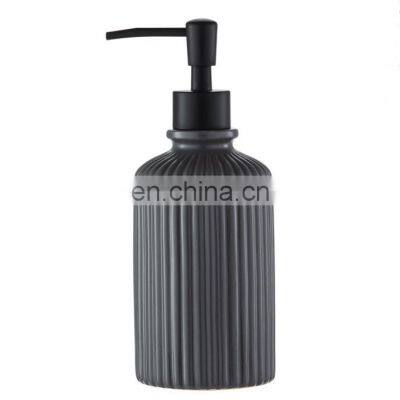 2022 набор из 5 предметов сантехнических принадлежностей для ванной комнаты в современном стиле с серыми керамическими украшениями для дома photo-4