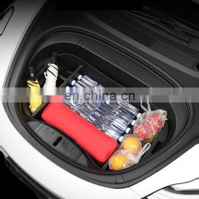 Car Interior Accessories Waterproof Front Storage Box For Tesla Model 3 2017-2020 photo-3