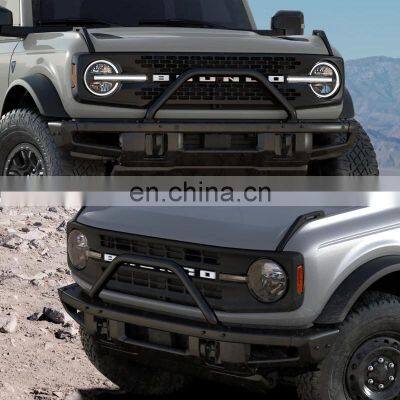 Steel Car Front Brush Guard Fits For Bronco 2021 photo-4