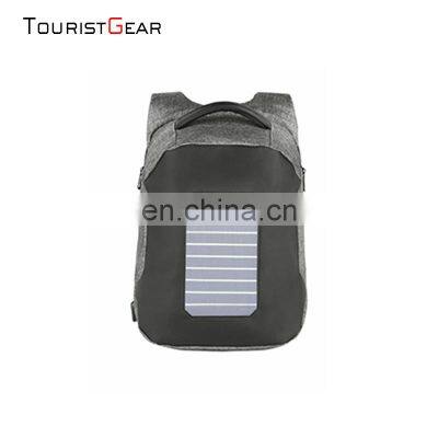 Laptop laptop backpack Amazon hot sale bag solar backpack manufacturers can customize LOGO