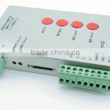 SD Card Recognizable DIY Color Changing Mode T-1000S Programmable LED Strip Controller Especially for Dream-color Changing Strip photo-5