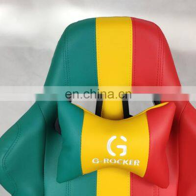 Adjustable Custom LOGO PVC Racing Style Gaming Chair Office Chair photo-2