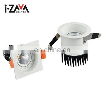 High Quality Mini Size Indoor Shopping Mall Home Ceiling Recessed Mount 10w 12w Led Spotlight