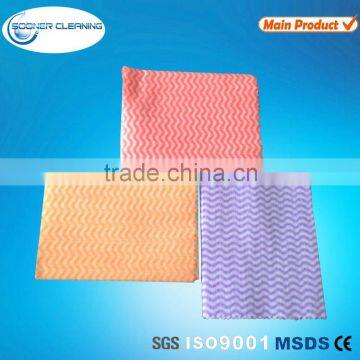 PET Viscose Nonwoven Fabric Towels Cleaning Washing Wipes