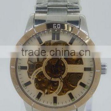 SNT-M001 stainless steel skeleton automatic mechanical watch