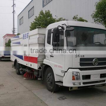 New Dustbin Street Sweeper Truck 10000Liters Cleaning Vehicle,Road Sweeper Machine With Snowing Cleaning Equipment photo-3