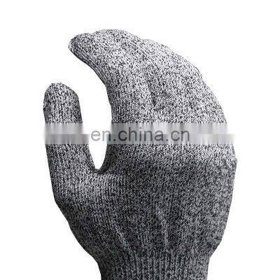 Wholesale Anti Bleed Safety Glove HPPE Shell Food Mitts Cut Potatoes Process Fillets Gloves Hand Protection Guide photo-4