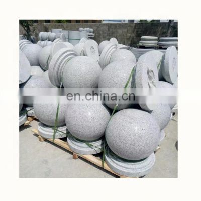 G603 polished granite  stone ball