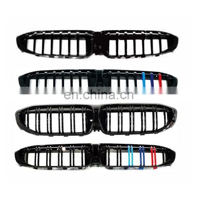 New Body Kit Grille Gloss Black Car Grille For 2018+ For BMW 3 Series G20 2018+