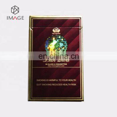 3D Positioning Hologram Hot Stamping Label for Cigarette Box photo-3