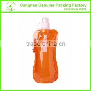 2015 Fashion soft water bottle foldable bottle