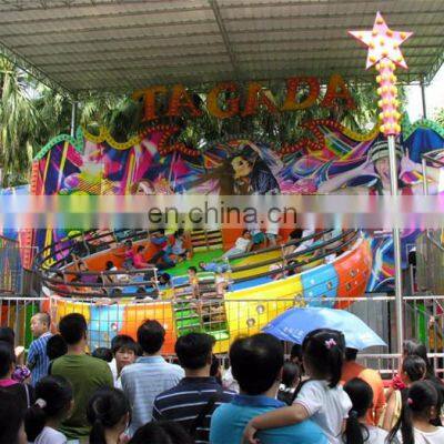 Outdoor Fairground Crazy Dance Equipment Attraction Rides for Adult Carnival Disco Tagada Ride for Sale