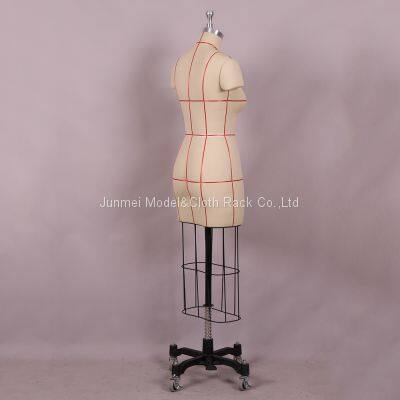 Junmei Professional Couture Dress Form | Collapsible Shoulders, Pinnable Surface & Iron Cage Structure for Tailors & Designers photo-4