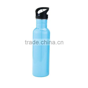 750ml wide mouth stainless steel sports drink water bottles in various colors