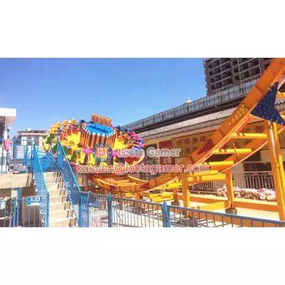 We Supply to Zhongshan Tai Lok Amusement Co. , Ltd. . We Manufacture Small and Medium-sized Indoor and Outdoor Amusement Equipment, Large Swing Machine, Pirate Ship UFO 24-seat Magic Flying Saucer photo-3