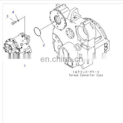 708-1L-00340 Dozer D275A-5 Main Pump D275A-5D Hydraulic Pump