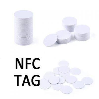 Programmable RFID NFC Epoxy Tag Anti-metal NFC Epoxy Tag Sticker for Social Media photo-2