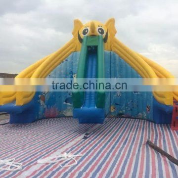 2015 hot sale Inflatable water Slide,slider with three lines