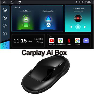 2024 NEW Carplay Ai Box suitable for Benz Audi Porsche Honda Volkswagen OEM wired CarPlay