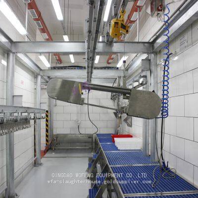 Complete Pork Slaughterhouse Line Half Carcass Band Splitting Saw for Butcher Equipment photo-2