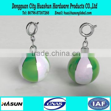 2016 Factory direct sale plastic ball shape keychain with competitive price