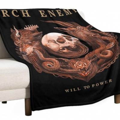 Arch Enemy Throw Blanket for Couch/Bed/Sofa Travel Camping for All Seasons