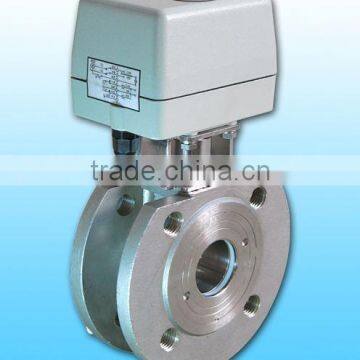 KLD400 2-way flanged Actuator Ball Valve for automatic control,water treatment, process control, industrial automation