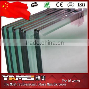 Best Price 3-12mm clear tempered glass with CE CCC ISO