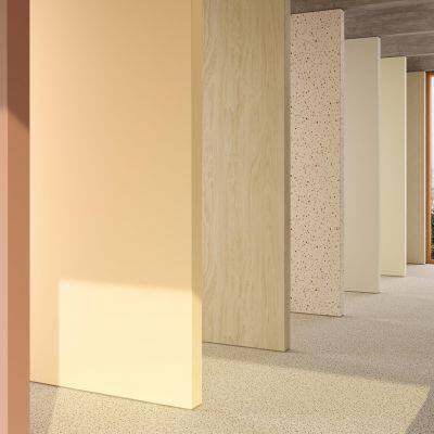 1.5mm high performance vinyl wall covering Designed for corridors and patient rooms