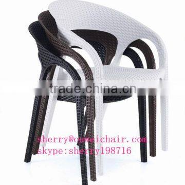 Ratan Plastic Chair Dining Chair Garden Furniture photo-2