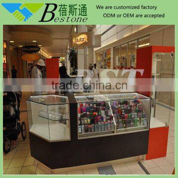 Custom made shopping mall phone cases kiosk for sale