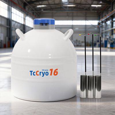 Kosovo 16L криоконсервация спермы TcCryo емкость для семени цена оборудования для искусственного осеменения крупного рогатого скота