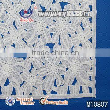 New Design Embroidery Lace Tablecloth Fabric