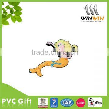 Cheap high quality Mermaid 3D soft PVC fridge magnet