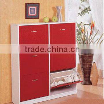 high quality European style melamine shoe cabinet