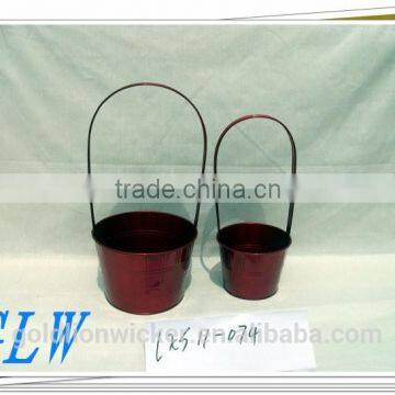 SET OF 2 metal handle for bucket