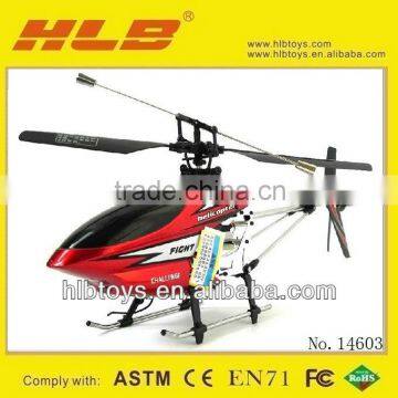 4 Ch RC Helicopter Single Blade,Gyro/Metal Helicopter #803