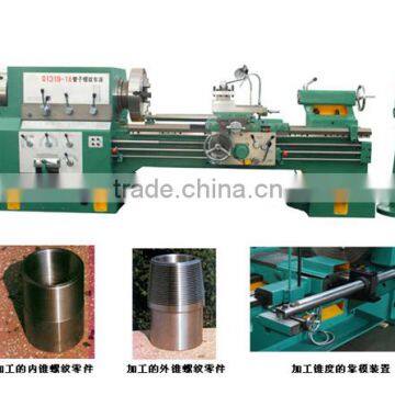 Q1319x1500 manual pipe threading lathe machine for sale