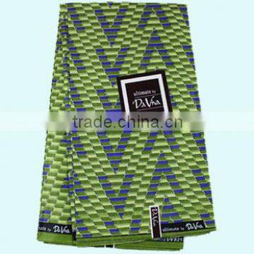 low price african real wax fabric for ladies clothing W73