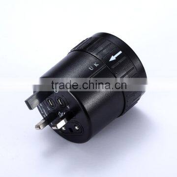 2016 New Arrival Wall Charger With Usb Port Black Mini Travel Charger photo-3