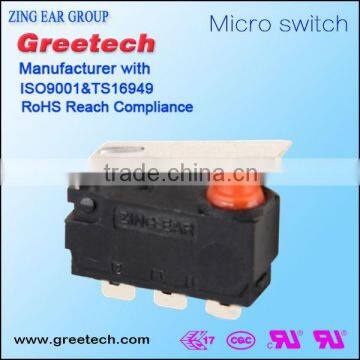 Snap Action Push Button Micro Switch photo-2
