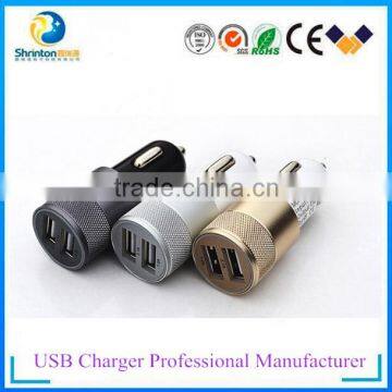 Mini Car Charger 2 Port With CE, FCC, Rohs Approval-Factory Price photo-2