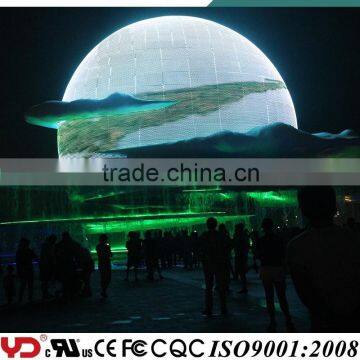 IP68 outdoor highest protect grade advertising display screen for Sculpture Light