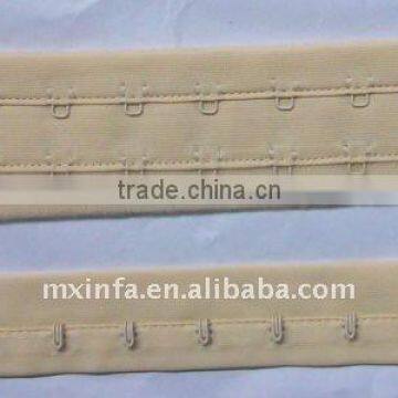 Nylon & polyester bra hook&eye