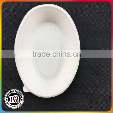 Bagasse Oval Fiber Plate
