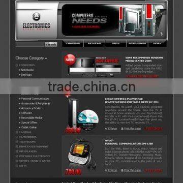 Ecommerce Electronic Website APP Design