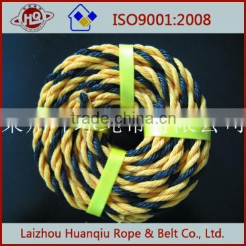 high quality 24mm 3-strand pe rope